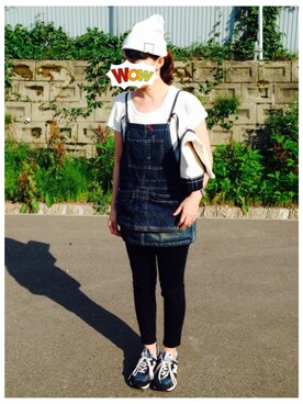 「Johnbull Private labo（ジョンブルプライベートラボ）のアイテム（ワンピース/ドレス）」を使った、IKUmamaさん（レディース・160cm）の夏コーディネート