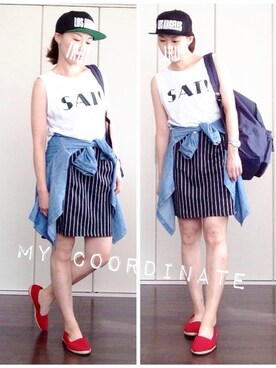 IKUmamaさん（レディース・160cm）の夏コーディネート