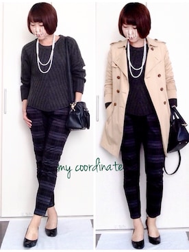 IKUmamaさん（レディース・160cm）の秋コーディネート