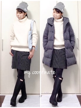 IKUmamaさん（レディース・160cm）の冬コーディネート