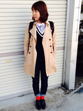 IKUmamaさん（レディース・160cm）の春コーディネート