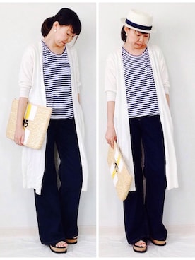 IKUmamaさん（レディース・160cm）の夏コーディネート