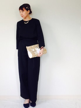 「FREAK'S STORE（フリークスストア）のDaniel Wellington/ダニエルウェリントン Classic Bristol 0511/0611 36mm（アナログ腕時計）」を使った、IKUmamaさん（レディース・160cm）の秋コーディネート