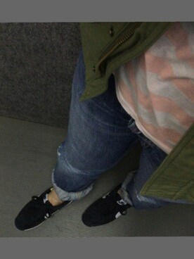 「une nana cool（ウンナナクール）のアイテム」を使った、tomoさん（レディース・163cm）の夏コーディネート