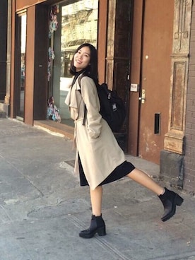 「Antoinette」｜Antoinetteさん（レディース・173cm）の冬コーディネート