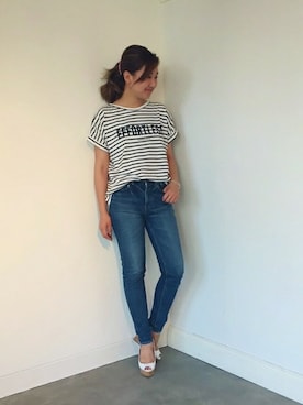 「マリン」｜Danny&Anne STAFFさん（レディース・163cm）の夏コーディネート