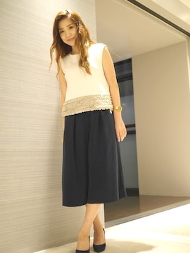 Danny&Anne STAFFさん(レディース・158cm)の秋コーディネート