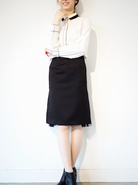 Danny&Anne STAFFさん（レディース・161cm）の秋コーディネート