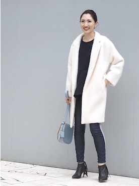 「Danny&Anne（ダニーアンドアン）のアイテム（ジャケット/アウター）」を使った、Danny&Anne STAFFさん（レディース・166cm）の秋コーディネート