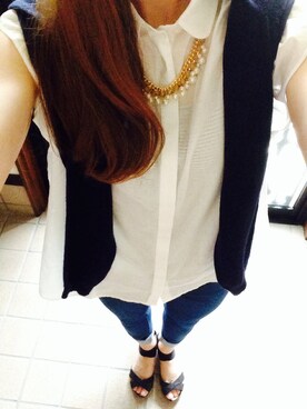 a  iさん（レディース・157cm）の夏コーディネート