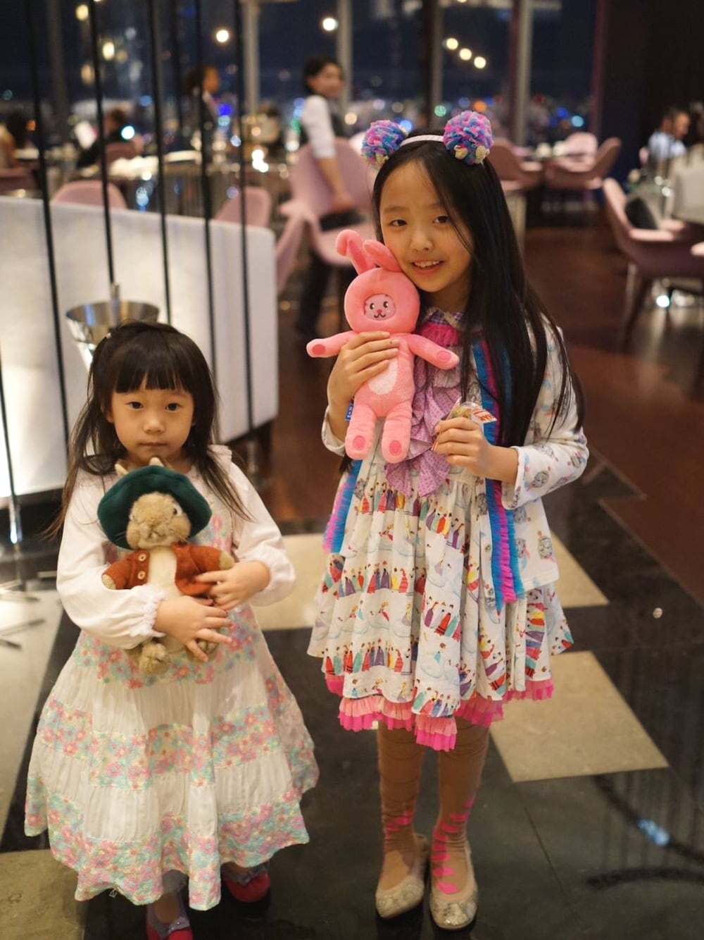 「fafaのアイテム（ワンピース、ピンク系）」を使った、Rさん（キッズ・244cm）の春コーディネートの1枚目の写真