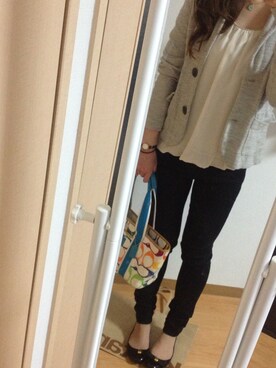 「Marc by Marc Jacobs（マークバイマークジェイコブス）のアイテム（アクセサリー）」を使った、kanaさん（レディース・157cm）の春コーディネート