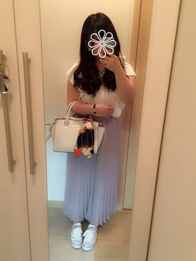 「ぽっちゃり、夏」｜「アイテム（腕時計）」を使った、toto◡̈*さん（レディース・153cm）の夏コーディネート