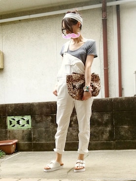 「present（プレゼント）のアイテム（ブレスレット）」を使った、ひめもんさん（レディース・153cm）の春コーディネート