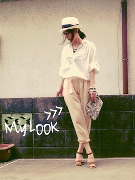 「Castaner（カスタニエール）のアイテム」を使った、ひめもんさん（レディース・153cm）の春コーディネート