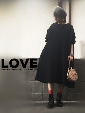 「Luz Llena (NEY)（ラズレナニー）のアイテム（アクセサリー）」を使った、ひめもんさん（レディース・154cm）の秋コーディネート