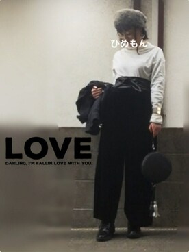「服バカ」｜「アイテム（デニムジャケット）」を使った、ひめもんさん（レディース・154cm）の秋コーディネート
