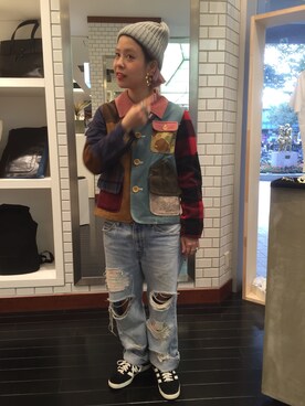 フカヤマナオミさんのコーディネート