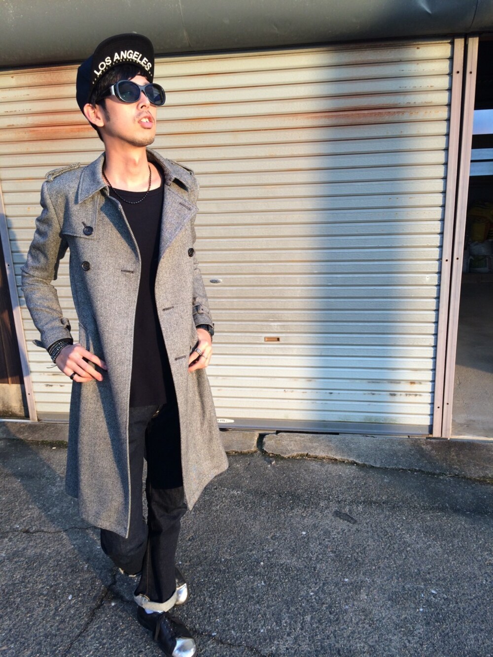 リチウムオム トレンチコート 46 LITHIUM HOMMEのトレンチコートを使った人気ファッション