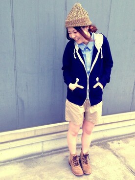 キムラアスミさん（レディース・156cm）の春コーディネート