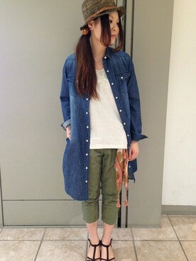 キムラアスミさん(レディース・156cm)の春コーディネート