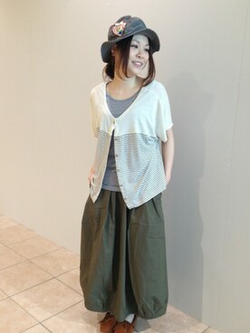 キムラアスミさん（レディース・156cm）の春コーディネート