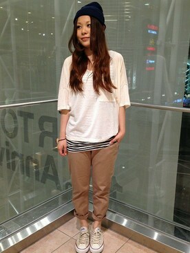 キムラアスミさん（レディース・156cm）の夏コーディネート