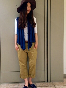 キムラアスミさん（レディース・156cm）の夏コーディネート