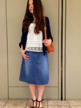 キムラアスミさん（レディース・156cm）の夏コーディネート