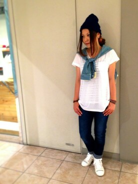 キムラアスミさん（レディース・156cm）の夏コーディネート