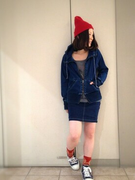 キムラアスミさん（レディース・156cm）の秋コーディネート