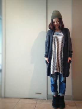 キムラアスミさん(レディース・156cm)の秋コーディネート