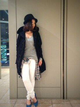 キムラアスミさん（レディース・156cm）の秋コーディネート