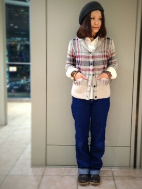 キムラアスミさん（レディース・156cm）の秋コーディネート