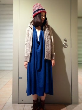 キムラアスミさん（レディース・156cm）の秋コーディネート