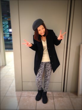 キムラアスミさん（レディース・156cm）の秋コーディネート