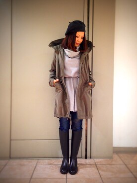 キムラアスミさん(レディース・156cm)の秋コーディネート