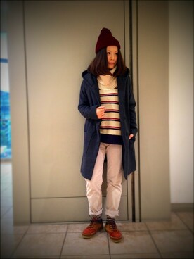 キムラアスミさん（レディース・156cm）の秋コーディネート