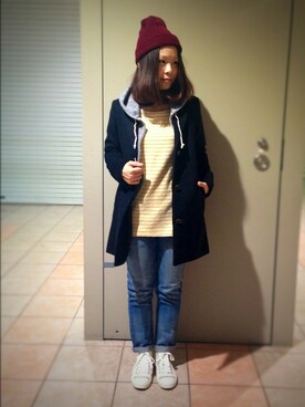 キムラアスミさん（レディース・156cm）の秋コーディネート