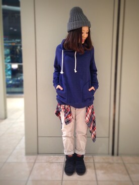 キムラアスミさん（レディース・156cm）の冬コーディネート