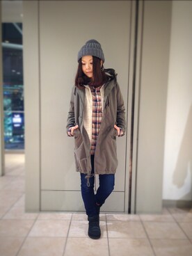 キムラアスミさん(レディース・156cm)の冬コーディネート