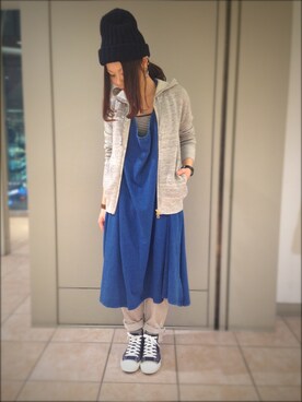 キムラアスミさん（レディース・156cm）の冬コーディネート