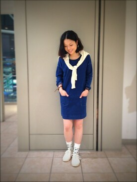 キムラアスミさん（レディース・156cm）の春コーディネート