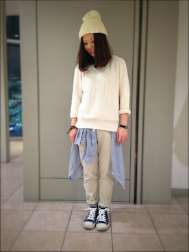 キムラアスミさん（レディース・156cm）の春コーディネート