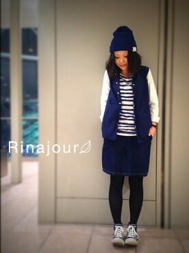 キムラアスミさん（レディース・156cm）の春コーディネート