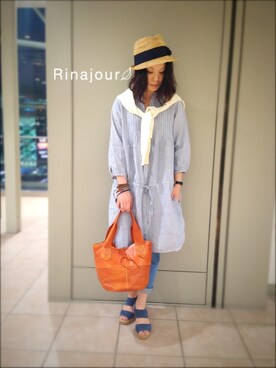 キムラアスミさん(レディース・156cm)の春コーディネート