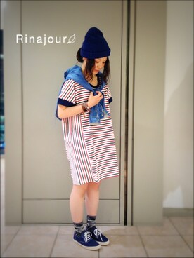 キムラアスミさん(レディース・156cm)の春コーディネート