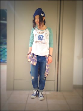 キムラアスミさん(レディース・156cm)の春コーディネート