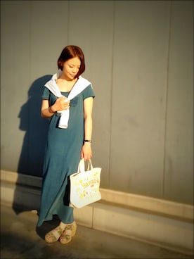 キムラアスミさん（レディース・156cm）の夏コーディネート