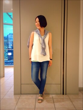 キムラアスミさん(レディース・156cm)の夏コーディネート